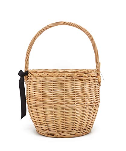 Wicker Basket Bag