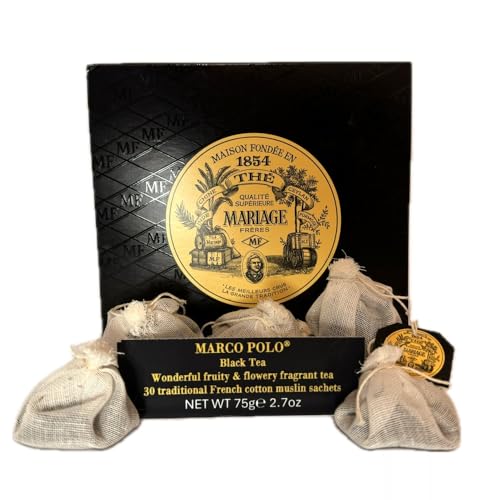 Mariage Freres MARCO POLO 30 Muslin Tea Sachets