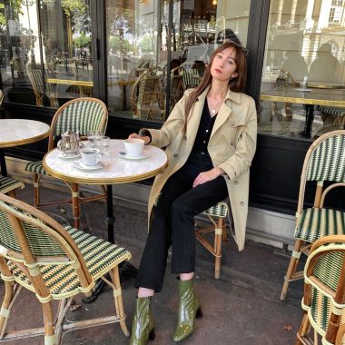 A.P.C. Trench Coat Review - a great French wardrobe staple for spring, summer and fall