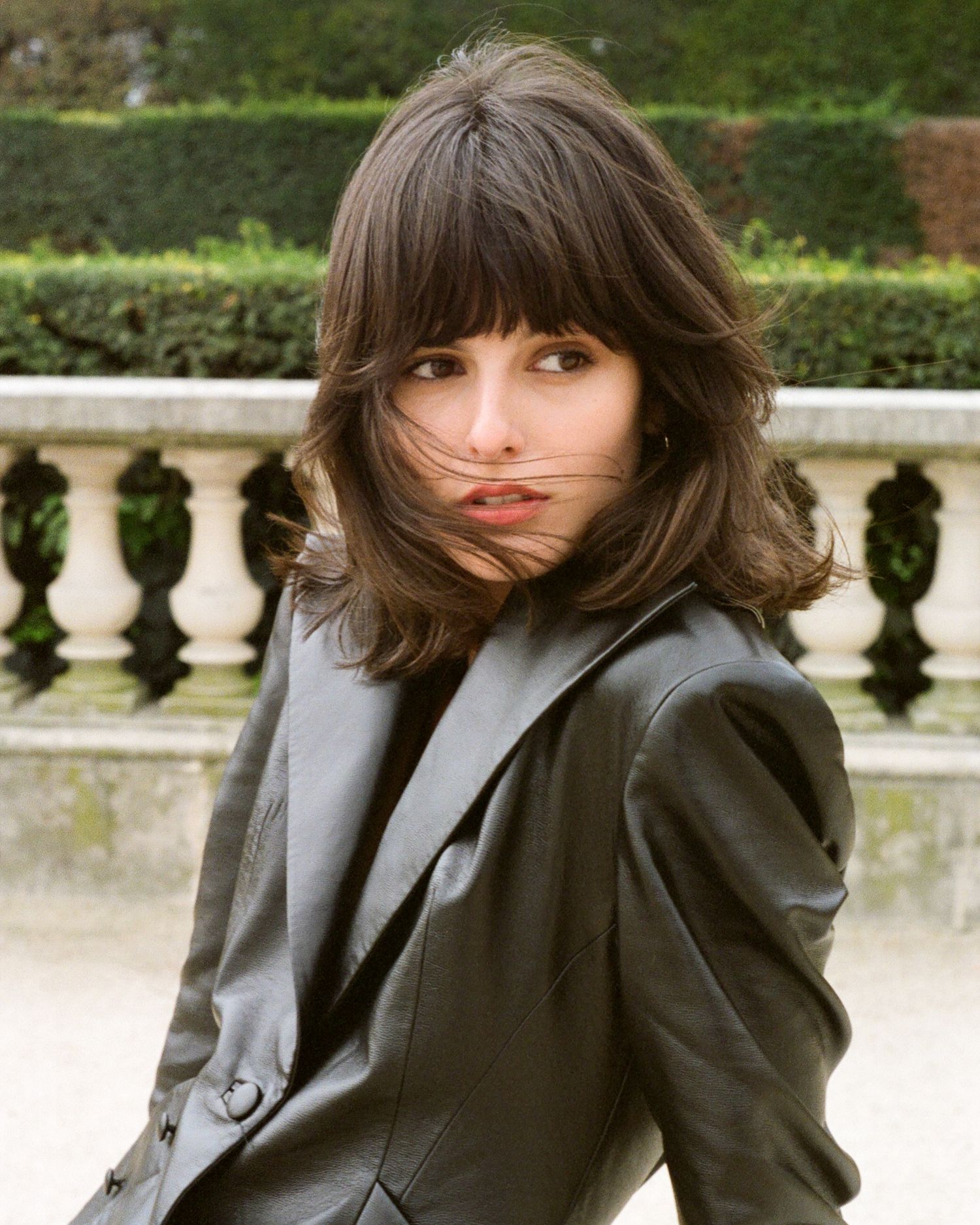 Black Blazer Dress shot by Lauren Spitznagel on Justine Soranzo in Paris