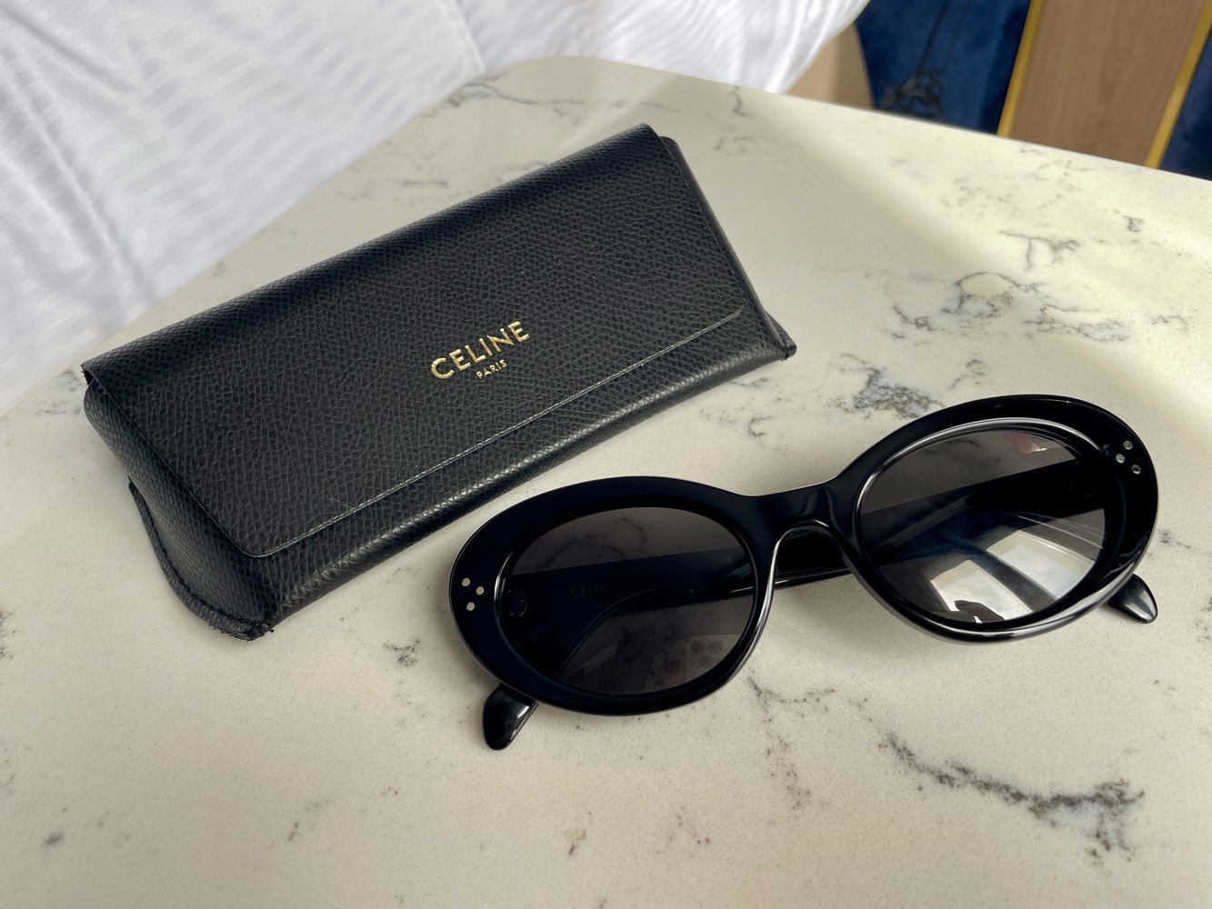 Celine black cat eye sunglasses review IMG_1725