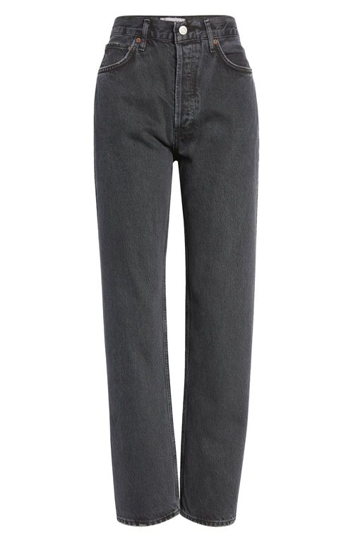 Dark Gray Straight Leg Jeans - French Girl Jeans