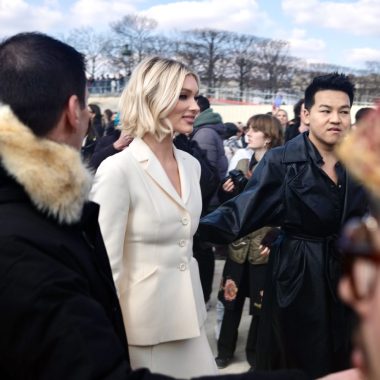 Elsa Hosk Dior FW23 RTW Show Style Paris DSCF2451
