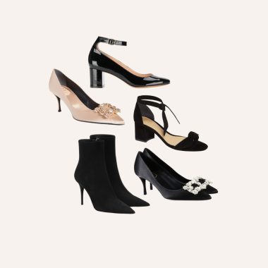 French evening shoes