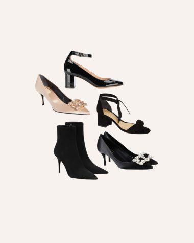 French evening shoes
