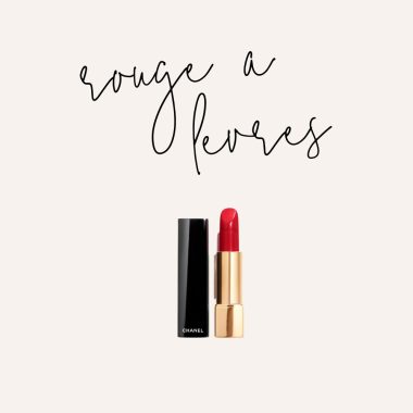 french girl lipstick chanel rouge