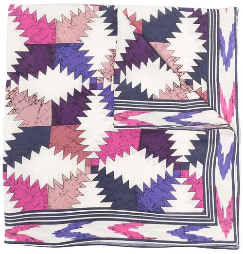 French Silk Scarves Isabel Marant printed silk scarf