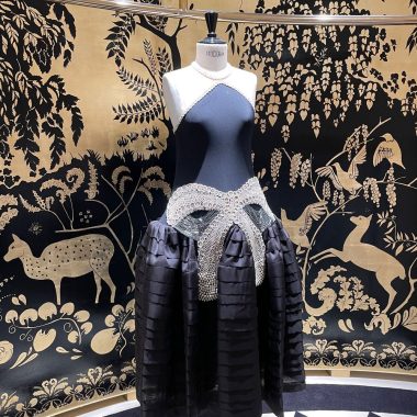 French fashion designers Lanvin dress