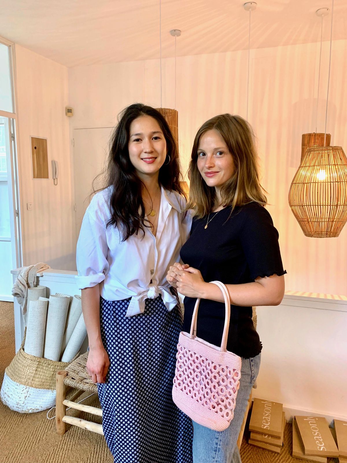 Hannah Stioui and Camille Yolaine
