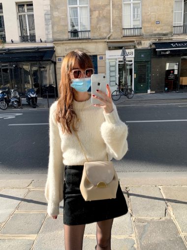 Polene Numero Un Mini Bag Beige