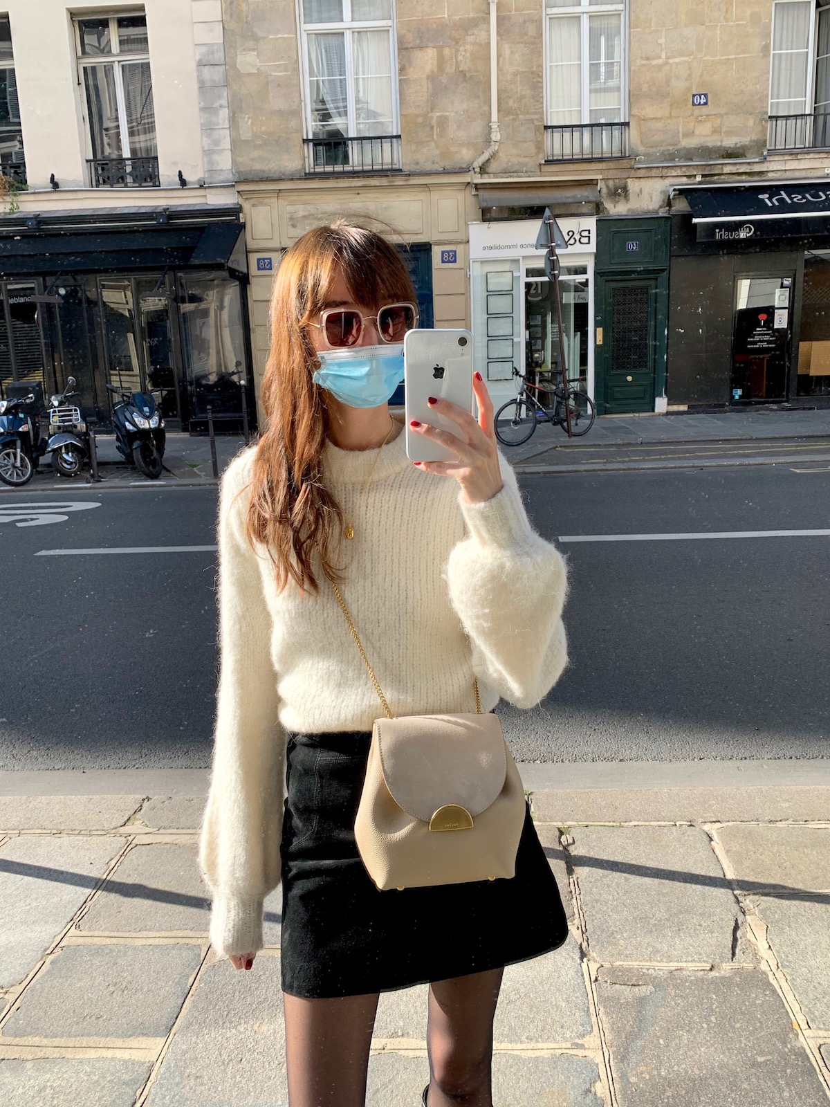 Polene Numero Un Mini Bag Beige