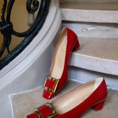 Roger Vivier Belle Vivier Metal Buckle Pumps DSCF1930