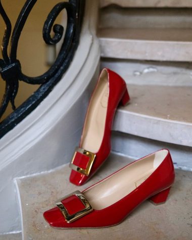 Roger Vivier Belle Vivier Metal Buckle Pumps DSCF1930