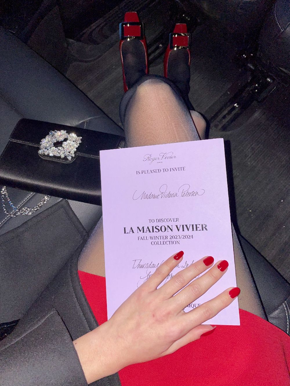 Roger Vivier FW23 Presentation Paris IMG_9938
