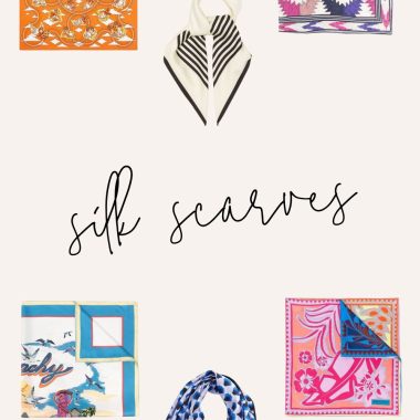 French silk scarves