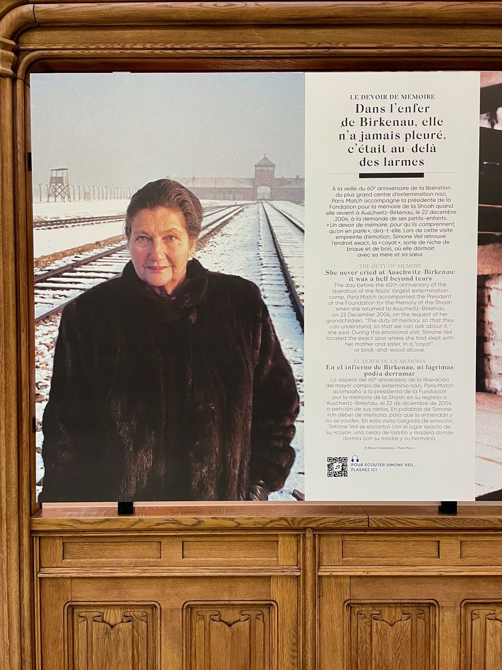 Simone Veil exhibition Paris