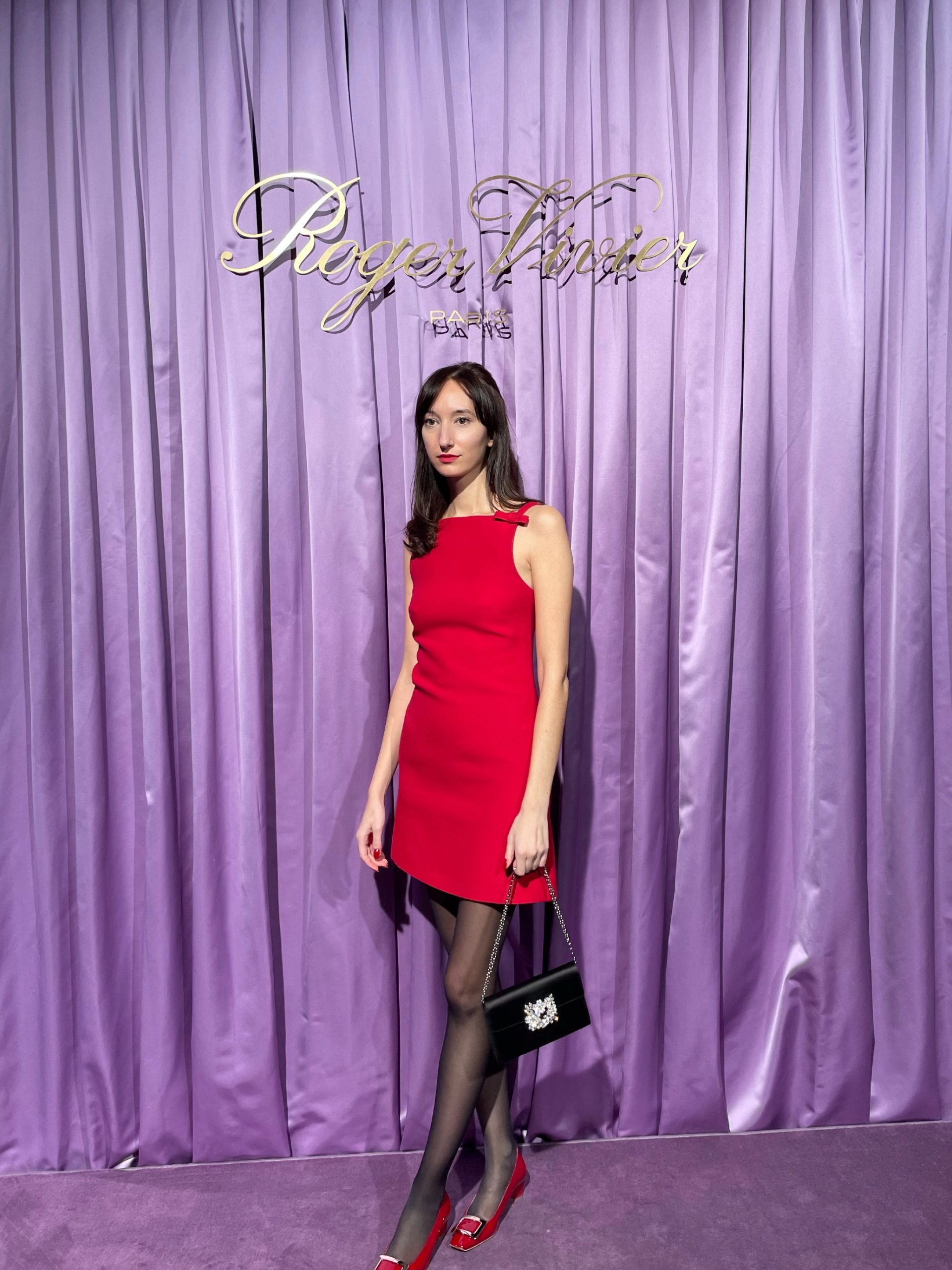 Victoria Petersen Valentino Roger Vivier FW23 Presentation Paris IMG_0131
