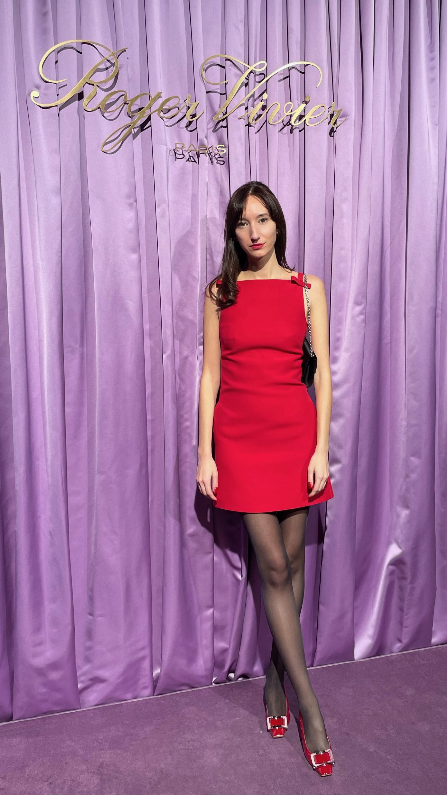 Victoria Petersen Valentino Roger Vivier FW23 Presentation Paris IMG_0205